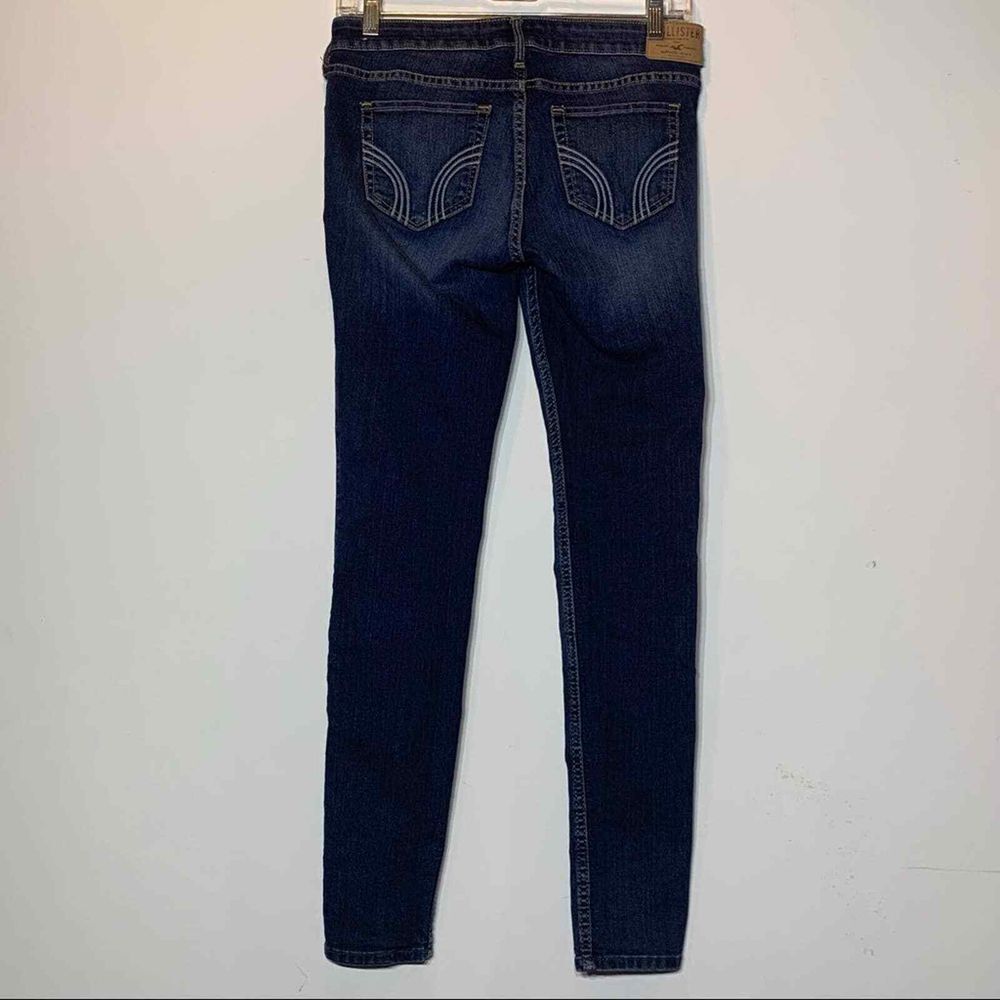 EUC Hollister‎ Super Skinny Size 3 Short Denim Jeans - Picture 3 of 6
